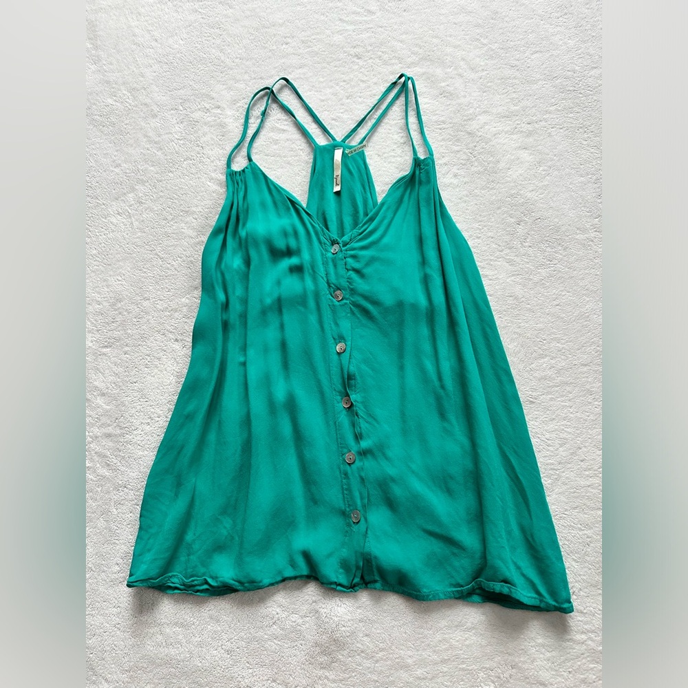 Teal Tank Top